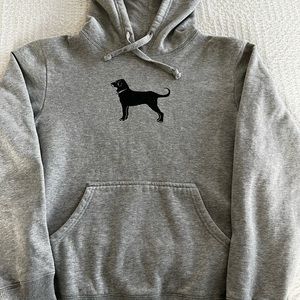 The Black Dog Hoodie, Medium